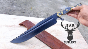 HANDMADE BEAUTIFUL HUNTING BOWIE KNIFE