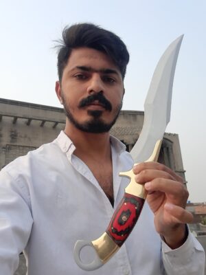 CUSTOM HANDMADE HUNTING BOWIE KNIFE