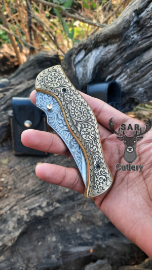 HANDMADE ENGRAVING POCKET KNIFES