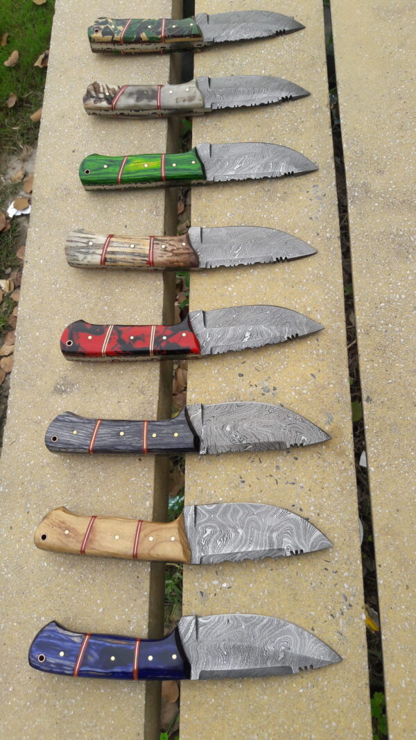 DAMASCUS SKINNER KNIFE - Image 2