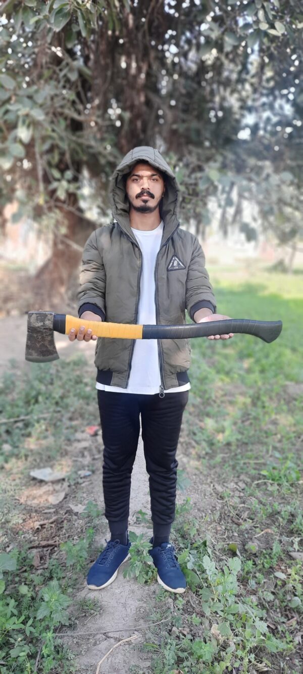 HANDMADE FORGING AXE - Image 3