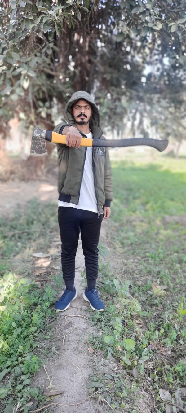 HANDMADE FORGING AXE - Image 5