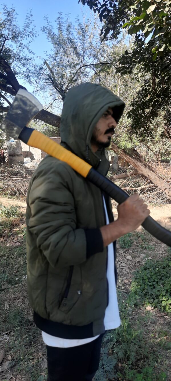 HANDMADE FORGING AXE - Image 9
