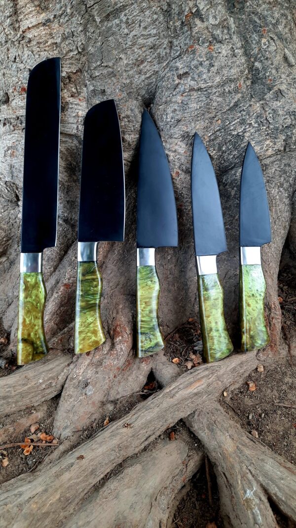 HANDMADE KITCHEN KNIFE CHEF SET - Image 6