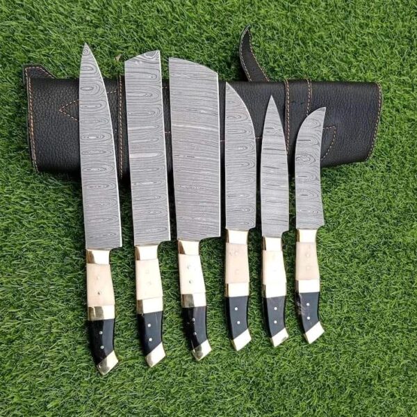 HANDMADE DAMASCUS KITCHEN CHEF KNIFES