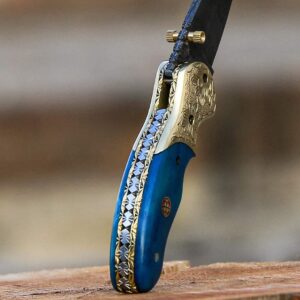 DAMASCUS POCKET FOLDING KNIFE