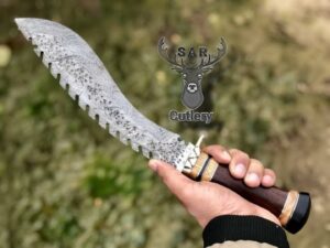 Custom Best Damascus Kukri Knife