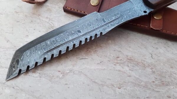 HANDMADE DAMASCUS TRACKER KNIFE - Image 6