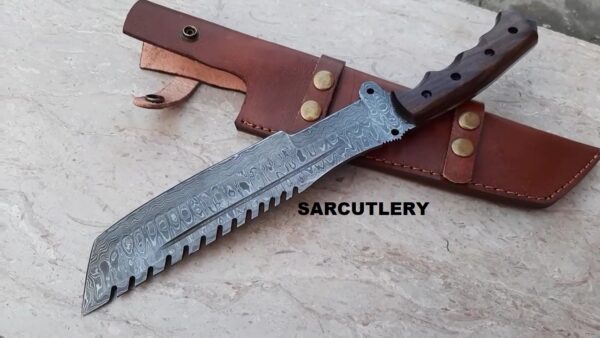 HANDMADE DAMASCUS TRACKER KNIFE - Image 2