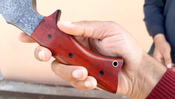 HANDMADE DAMASCUS TRACKER KNIFE - Image 5