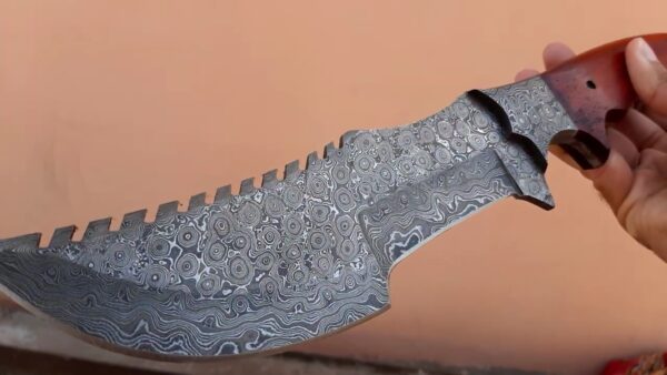 HANDMADE DAMASCUS TRACKER KNIFE - Image 3