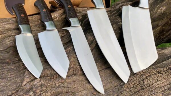 HANDMADE KITCHEN KNIFE CHEF SET - Image 5