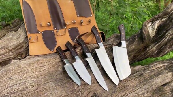 HANDMADE KITCHEN KNIFE CHEF SET - Image 2