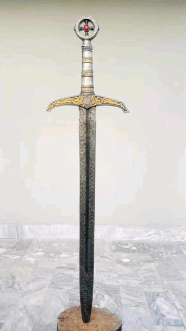 KNIGHT TEMPLER REPLICA MEDIVEL SWORD - Image 4