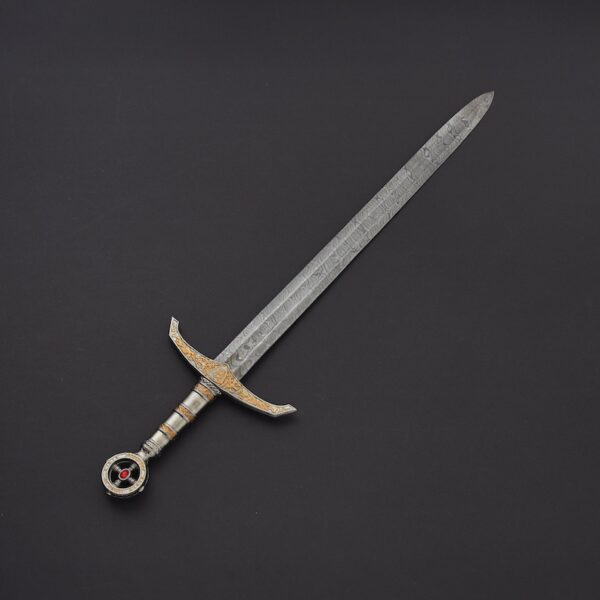 KNIGHT TEMPLER REPLICA MEDIVEL SWORD - Image 3