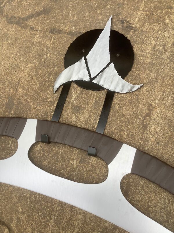 Handmade Star Trek Klingon Bat’leth Sword - Image 2