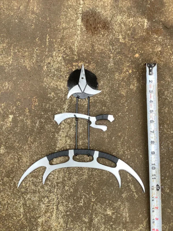 Star Trek Klingon Bat’leth and Mek’leth with wall mount - Image 3