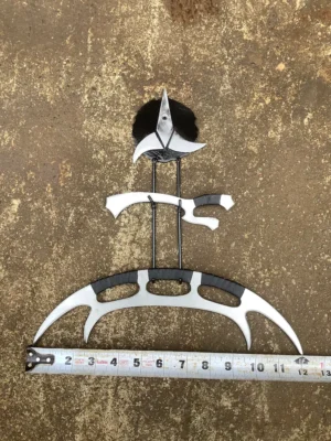 Star Trek Klingon Bat’leth and Mek’leth with wall mount