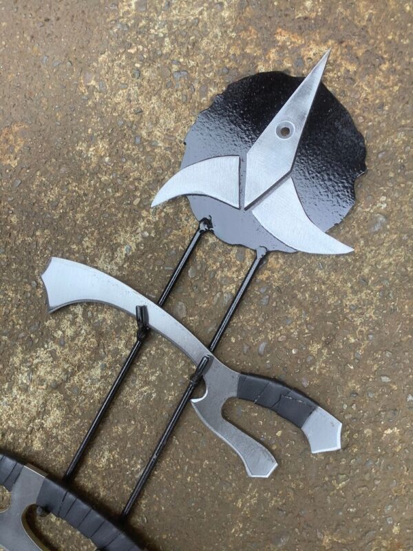 Star Trek Klingon Bat’leth and Mek’leth with wall mount - Image 5