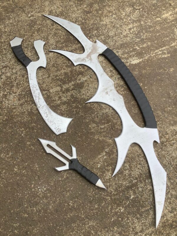 Sword of Kahless Bat’leth, Mek’leth, Daqtagh Mini Set - Image 4