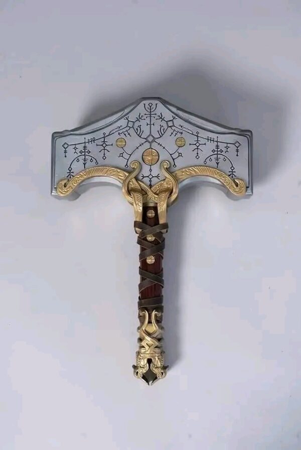 God of War Ragnarok Leviathan Chaos Blade Hammer Thor's - Image 4