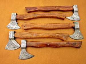 Best Quality Hand-Forged Damascus Steel Axes