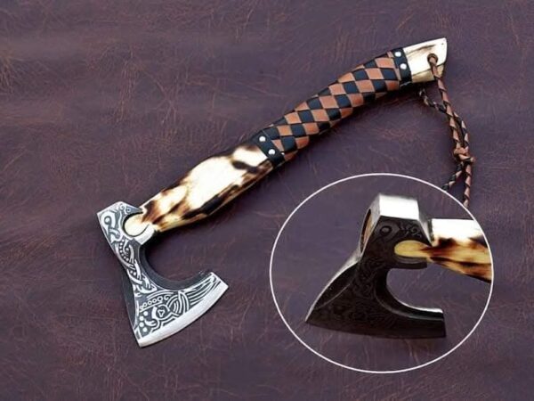 Hand-Forged Viking Axe – Traditional Norse Style