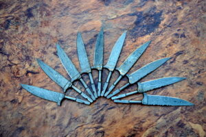 Damascus Steel Bavarian Knife Blank Blades