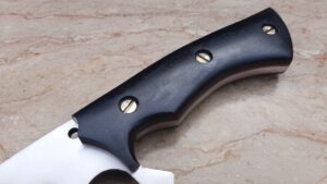D2 Steel Bowie Hunting Survival Outdoor Knife