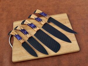 HANDMADE KITCHEN FORGING KNIFE CHEF SET