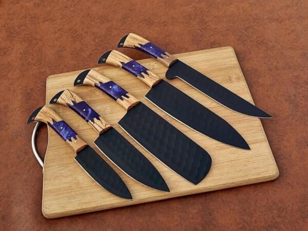 HANDMADE KITCHEN FORGING KNIFE CHEF SET