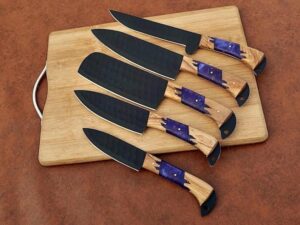 HANDMADE KITCHEN FORGING KNIFE CHEF SET