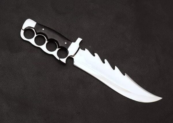Full Tang Handmade Trench Knuckle Knife - Image 3