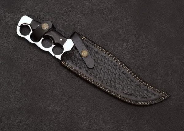 Full Tang Handmade Trench Knuckle Knife - Image 4
