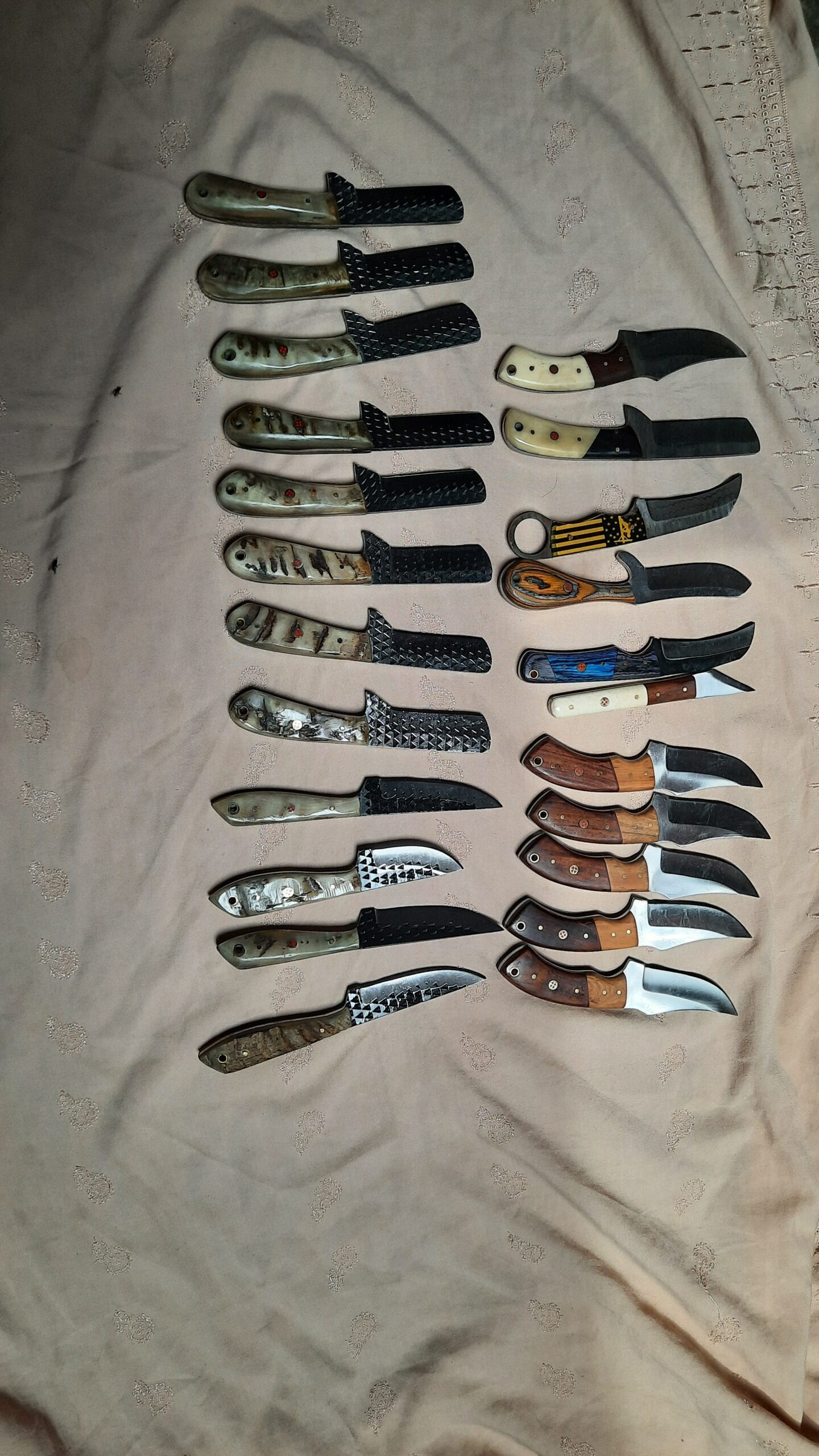 Lot Of 23 Pcs Skinner Hunting knife | Handmade outdoor Camping - Image 7